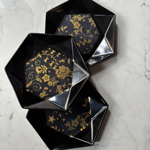 YOUVIX Royal Hexa Floral Bowl Set