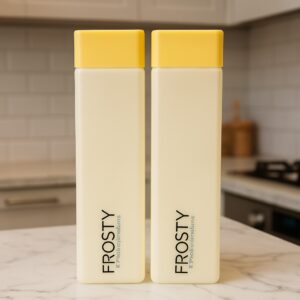 FROSTY YOUVIX Yellow Frosty Water Bottle 1000 ml Water Bottles