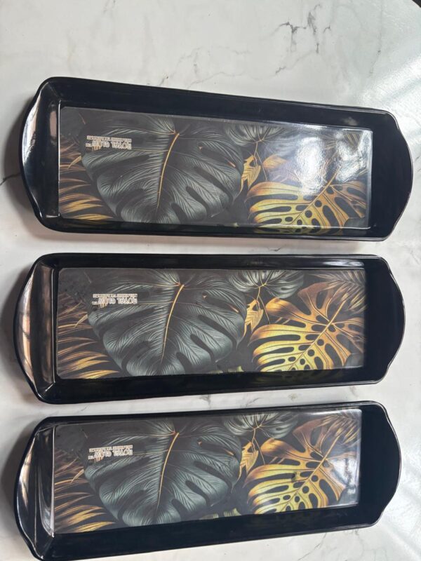 YOUVIX Decorative Rectangular Serving Trays
