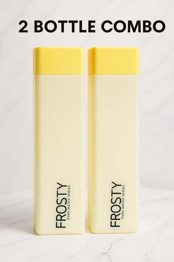 FROSTY YOUVIX Yellow Frosty Water Bottle 1000 ml Water Bottles