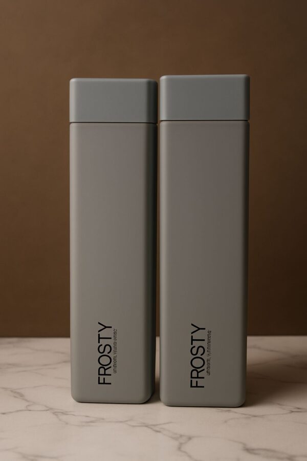 FROSTY YOUVIX Grey Frosty Water Bottle 1000 ml Water Bottles